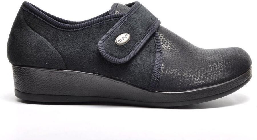 FlyFlot Zwart Gesloten Pantoffel