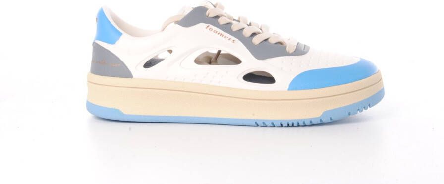 Foamers dames sneaker Foam W rubber beige lichtblauw grijs