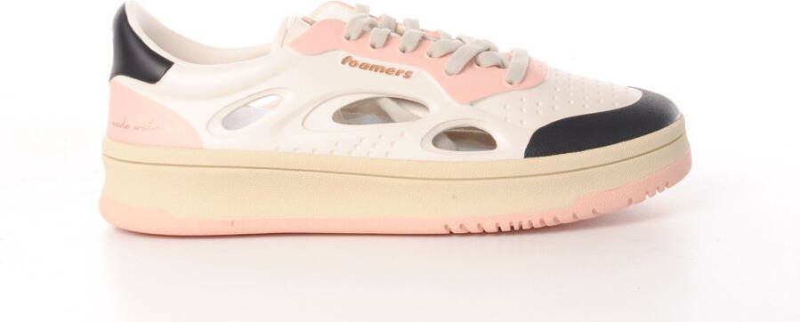 Foamers dames sneaker Foam W rubber beige zwart roze