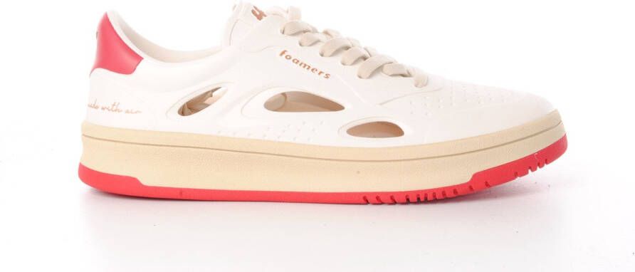 Foamers heren sneaker Foam M rubber beige rood