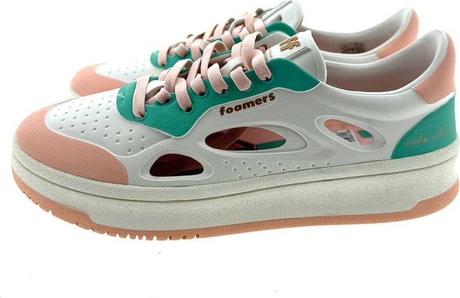 Foamers R0009 sneaker wit combi