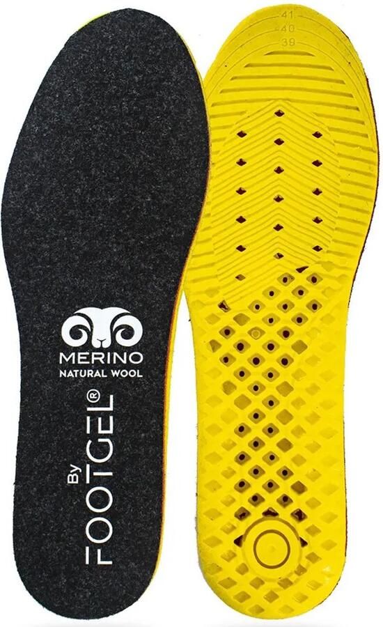 Footgel inlegzolen Outdoor Extreme Cold met Merino wol Zwart - Foto 2