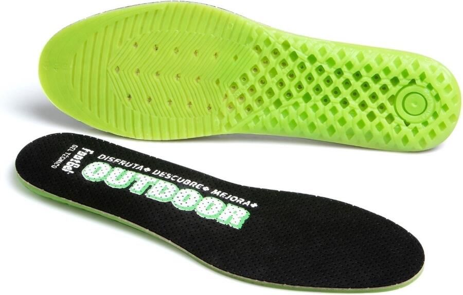 Footgel inlegzolen Outdoor Trekking Eucalyptus Groen - Foto 2