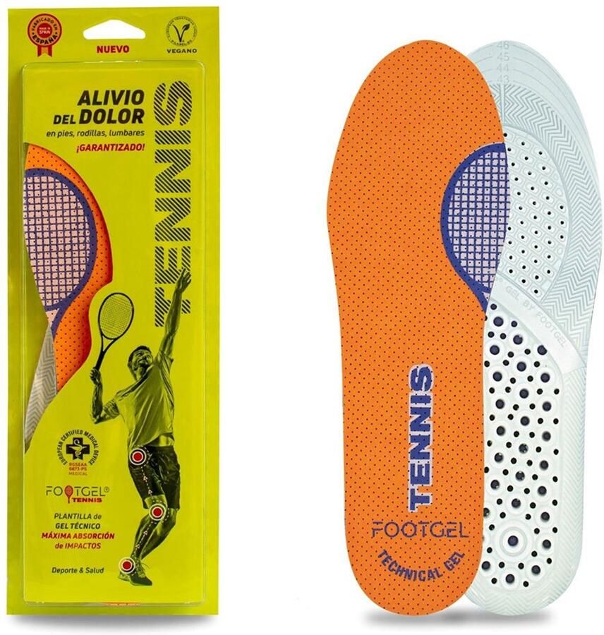 Footgel Tenniszolen Veelkleurig Man