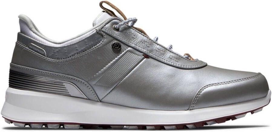 Footjoy Casual Stratos Spikeless Dames Golfschoen Silver Maat :