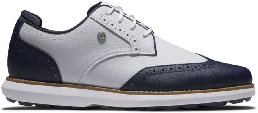 Footjoy Golfschoenen Dames Traditions Wit Navy