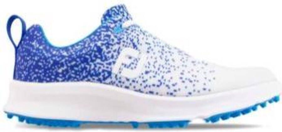 Footjoy Leisure Dames Golfschoen Wit blauw - Foto 1