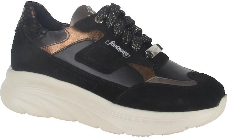 Footnotes 16.003-1011 H dames sneakers zwart