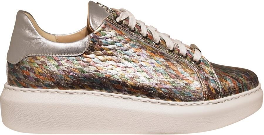 Footnotes leren multicolor dames sneakers Coco