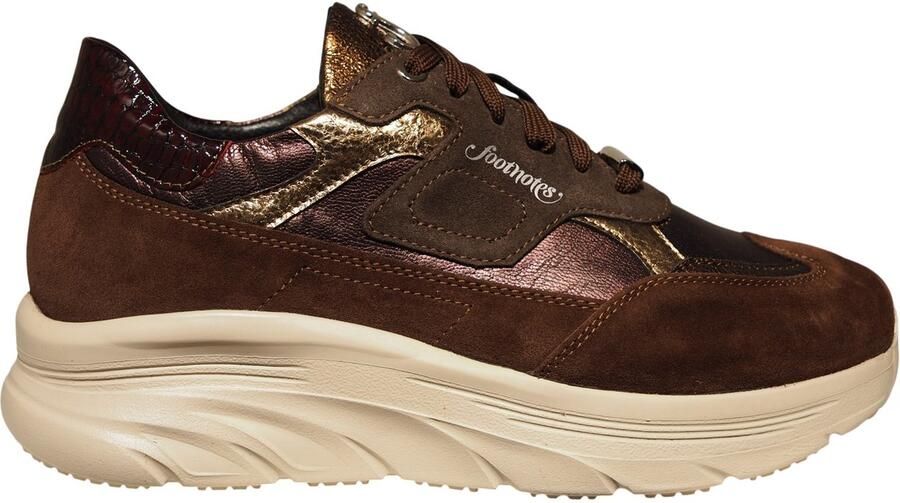 Footnotes Pem 26.003.7655 Bordeaux sneaker wijdte K