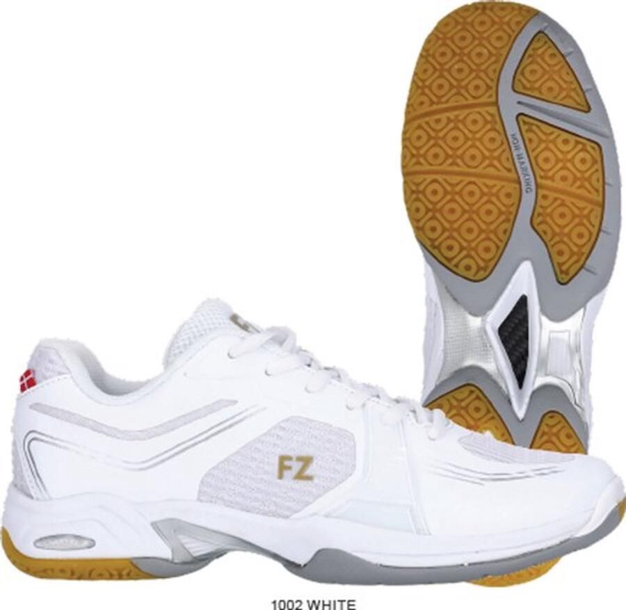 Forza Vibe Heren Badminton Schoenen Wit