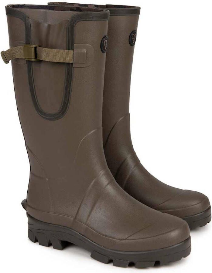 Fox Neoprene Lined Camo Khaki Laarzen Vislaarzen