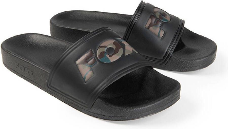 Fox Sliders Black Camo