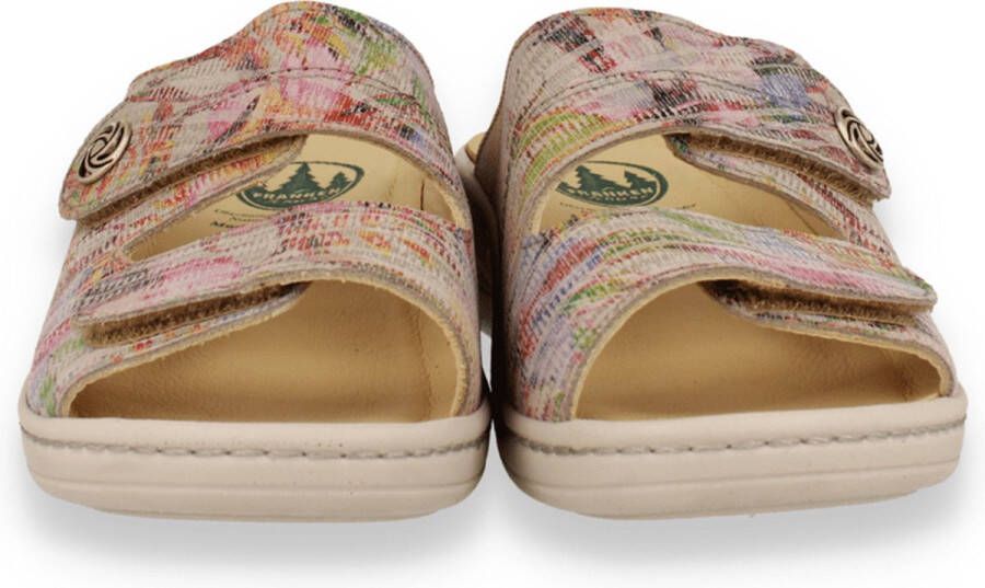 FRANKEN SCHUHE Dames Slipper Multi MULTICOLOR