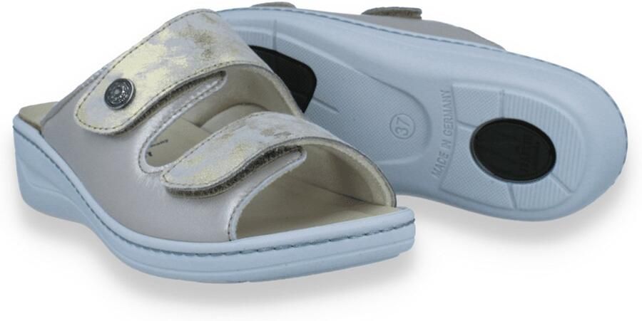FRANKEN SCHUHE Dames Slipper Goud