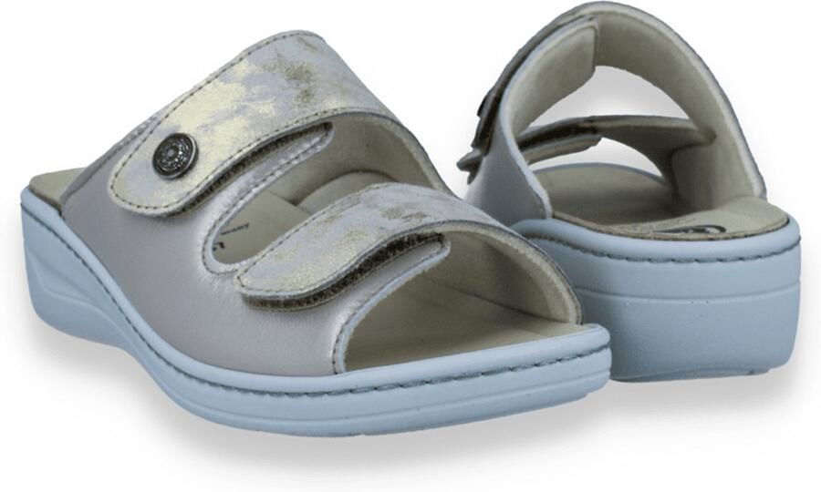 FRANKEN SCHUHE Dames Slipper Goud