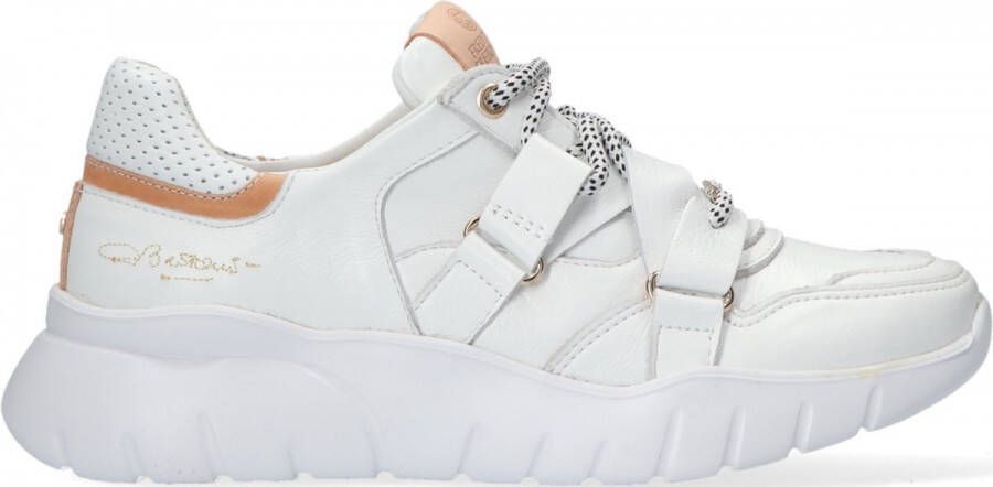 Fred de la Bretoniere 101010199 Lage sneakers Leren Sneaker Dames Beige -  Schoenen.nl
