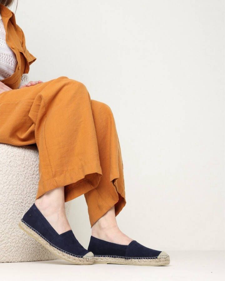 FRED DE LA BRETONIERE Espadrilles Dames 152010228 Maat: 39 Materiaal: Suède Kleur: Blauw - Foto 3