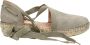 FRED DE LA BRETONIERE Espadrilles Dames 152010257 Maat: 37 Materiaal: Suède Kleur: Taupe - Thumbnail 2