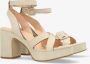 FRED DE LA BRETONIERE Sandalen Dames 163010180 Maat: 41 Materiaal: Suède Kleur: Beige - Thumbnail 10