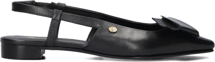Fred de la Bretoniere ELISSE SLING Slingback nappa leather slingback loafers zwart - Foto 4