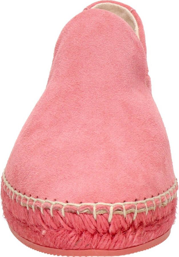 Fred de la Bretoniere dames espadrille Roze