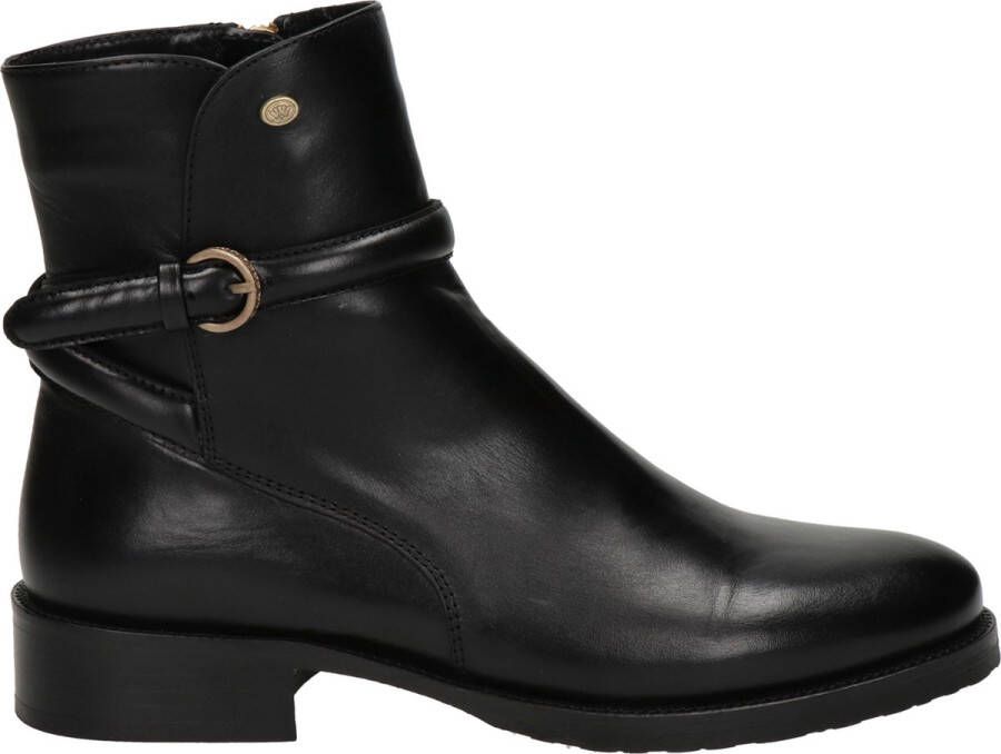 Fred de la Bretoniere dames rits-& gesloten boot Zwart