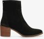 Fred de la Bretoniere Heeled Enkellaarzen Lizza Basy Black Dames Laarzen - Thumbnail 1