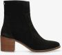 Fred de la Bretoniere Heeled Enkellaarzen Lizza Basy Black Dames Laarzen - Thumbnail 1