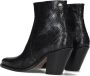 Fred de la Bretoniere Blaire Ankle Boot Enkellaarsjes Enkelboots met rits Dames Zwart - Thumbnail 2