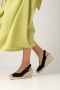 Fred de la Bretoniere Zwarte Espadrilles Clare Beau Schoenen Black Dames - Thumbnail 7