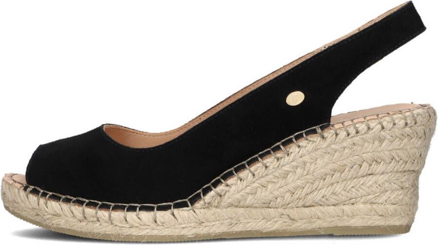 Fred de la Bretoniere Zwarte Espadrilles Clare Beau Schoenen Black Dames - Foto 3