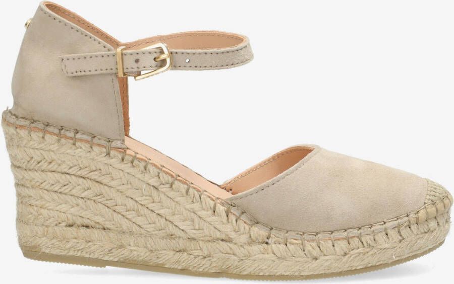 Fred de la bretoniere Espadrille Clare Kiki Taupe