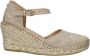 Fred de la Bretoniere Espadrille Clare Kiki Taupe - Thumbnail 1