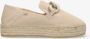 Fred de la Bretoniere June Chain suède espadrilles beige - Thumbnail 2