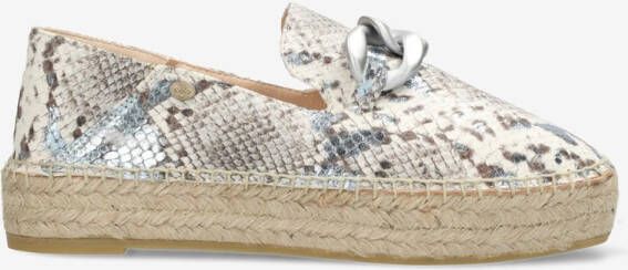 Fred de la bretoniere Espadrille June Chain Licht Blauw
