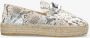 Fred de la bretoniere Espadrille June Chain Metallic Blauw - Thumbnail 2