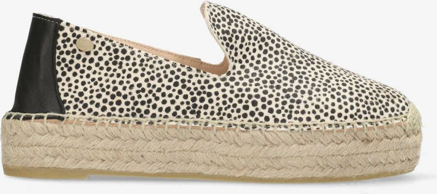 Fred de la bretoniere Espadrille June Mano White Black