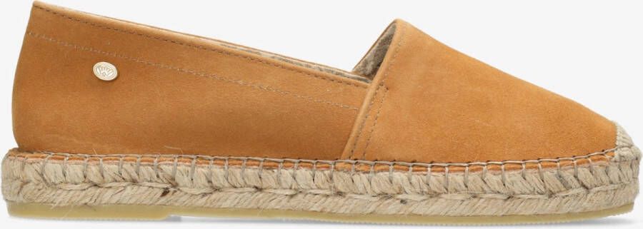 Fred de la bretoniere Espadrille loafer suède cognac - Foto 2