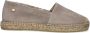 FRED DE LA BRETONIERE Espadrilles Dames 152010200 Maat: 36 Materiaal: Suède Kleur: Taupe - Thumbnail 2
