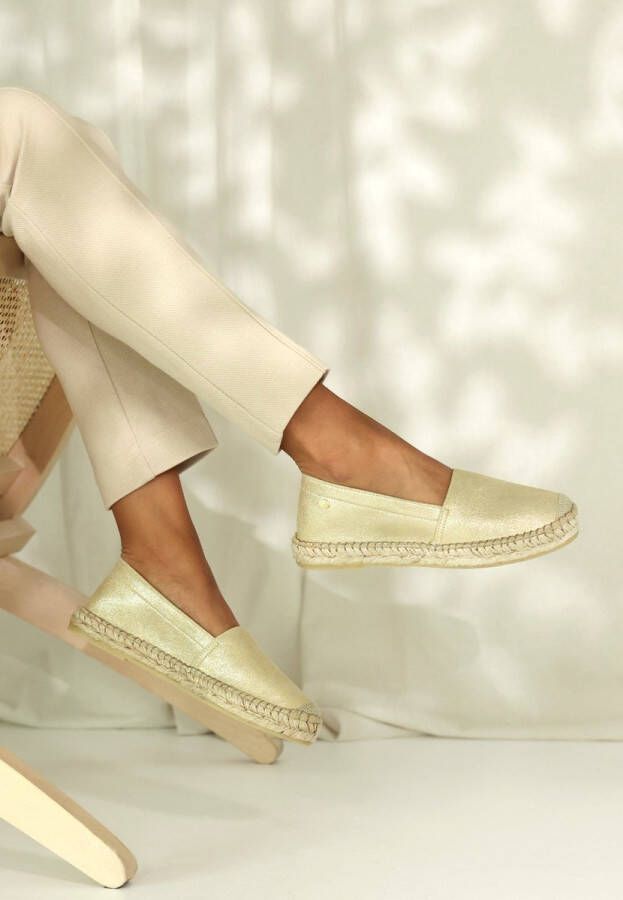 Fred de la Bretoniere Espadrille Mili Ana Champagne