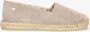 FRED DE LA BRETONIERE Espadrilles Dames Mili Ana Maat: 37 Materiaal: Suède Kleur: Taupe - Thumbnail 2