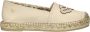 Fred de la Bretoniere MIili Lily B leren espadrilles beige - Thumbnail 2