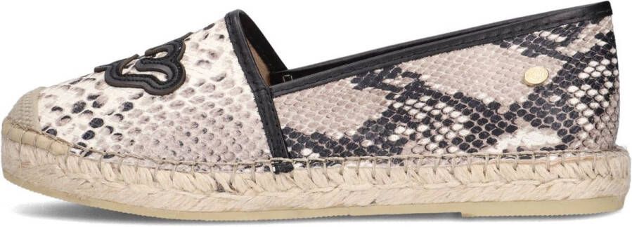 Fred de la Bretoniere Espadrille Mili Lily Black White