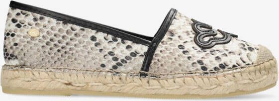 Fred de la Bretoniere Espadrille Mili Lily Black White