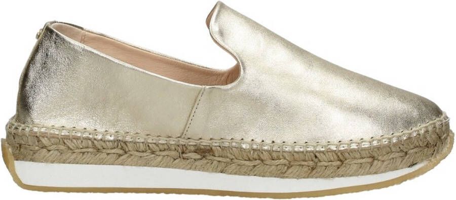 FRED DE LA BRETONIERE Espadrilles Dames 152010243 Maat: 38 Materiaal: Leer Kleur: Goud - Foto 2