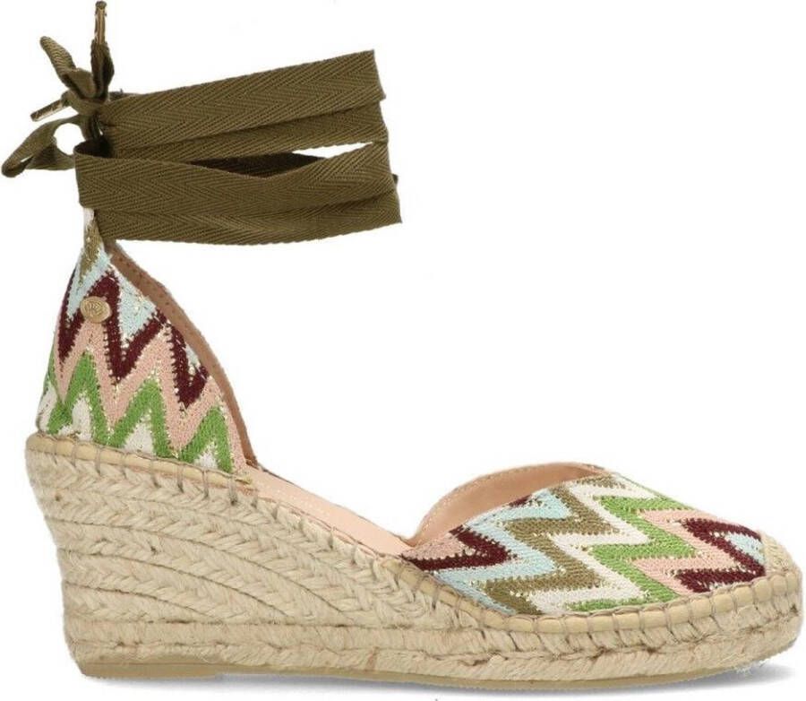 FRED DE LA BRETONIERE Espadrilles Dames 153010217 Maat: 37 Kleur: Groen - Foto 3