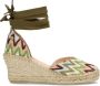Fred de la Bretoniere Multicolor Zigzag Espadrilles met Jute Zool Multicolor Dames - Thumbnail 2