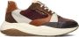 FRED DE LA BRETONIERE Lage Sneakers Dames Flame Gaia Combi Maat: 41 Materiaal: Leer Kleur: Rood - Thumbnail 1