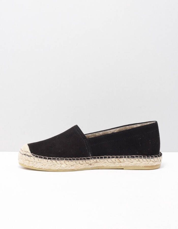 FRED DE LA BRETONIERE Espadrilles Dames 152010174 Maat: 37 Materiaal: Suède Kleur: Zwart - Foto 4